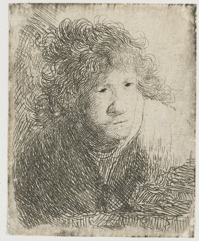 Self-portrait by Rembrandt van Rijn